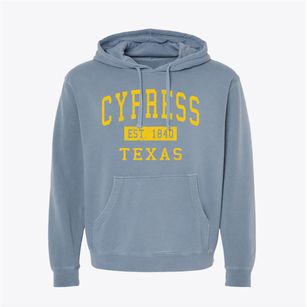 Cypress Texas Classic Established Pigment-Dyed Hoodie