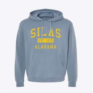 Silas Alabama Classic Established Pigment-Dyed Hoodie