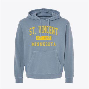 St. Vincent Minnesota Classic Established Pigment-Dyed Hoodie