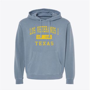 Los Veteranos I Texas Classic Established Pigment-Dyed Hoodie
