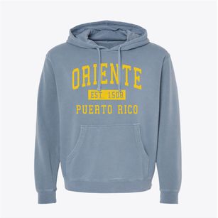 Oriente Puerto Rico Classic Established Pigment-Dyed Hoodie