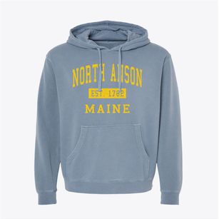 North Anson Maine Classic Established Pigment-Dyed Hoodie