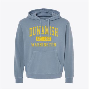 Duwamish Washington Classic Established Pigment-Dyed Hoodie