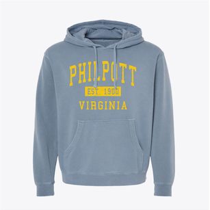 Philpott Virginia Classic Established Pigment-Dyed Hoodie
