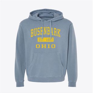 Busenbark Ohio Classic Established Pigment-Dyed Hoodie
