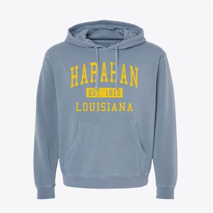 Harahan Louisiana Classic Established Pigment-Dyed Hoodie