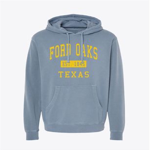 Ford Oaks Texas Classic Established Pigment-Dyed Hoodie