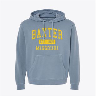Baxter Missouri Classic Established Pigment-Dyed Hoodie