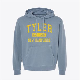 Tyler New Hampshire Classic Established Pigment-Dyed Hoodie
