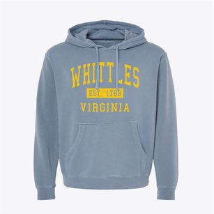 Whittles Virginia Classic Established Pigment-Dyed Hoodie