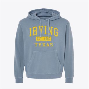 Irving Texas Classic Established Pigment-Dyed Hoodie