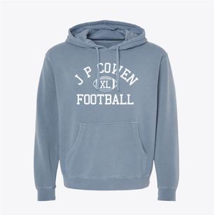 J P Cowen Primary School Classic Football Pigment-Dyed Hoodie
