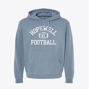 Hopewell High School Classic Football Pigment-Dyed Hoodie