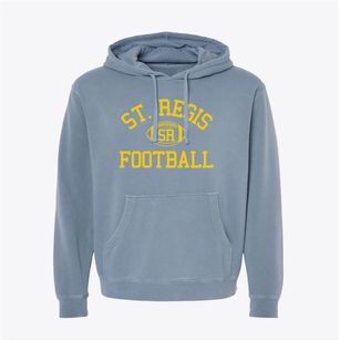 Saint Regis School Classic Football Pigment-Dyed Hoodie