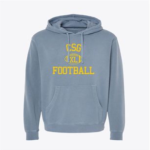 Columbus School For Girls Classic Football Pigment-Dyed Hoodie