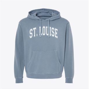 Saint Louise De Marillac School Varsity Arch Pigment-Dyed Hoodie