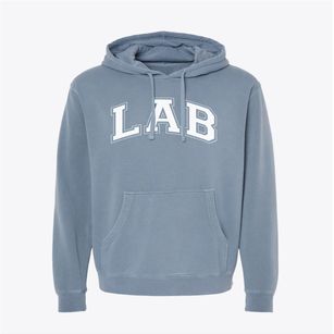 Lab School Varsity Arch Pigment-Dyed Hoodie