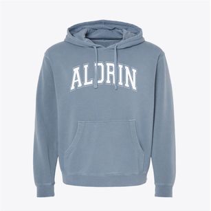 Aldrin Junior High School Varsity Arch Pigment-Dyed Hoodie