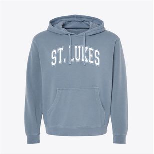 Saint Lukes Episcopal Day School Varsity Arch Pigment-Dyed Hoodie
