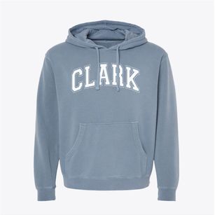 Clark Elementary School Varsity Arch Pigment-Dyed Hoodie