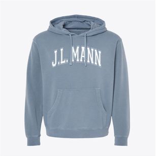 J.l. Mann High School Varsity Arch Pigment-Dyed Hoodie