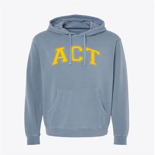 Academy Of Careers & Technology Varsity Arch Pigment-Dyed Hoodie