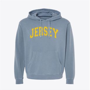 Jersey Christian School Varsity Arch Pigment-Dyed Hoodie