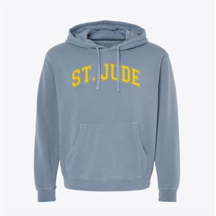 Saint Jude School Varsity Arch Pigment-Dyed Hoodie