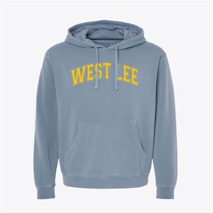 West Lee Middle School Varsity Arch Pigment-Dyed Hoodie