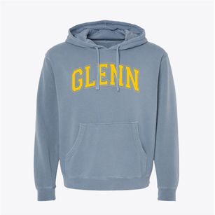 Glenn High School Varsity Arch Pigment-Dyed Hoodie
