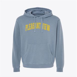 Pleasant View School Varsity Arch Pigment-Dyed Hoodie
