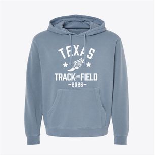 Texas Christian Academy Track and Field Pigment-Dyed Hoodie