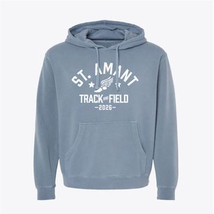 Saint Amant Primary School Track and Field Pigment-Dyed Hoodie