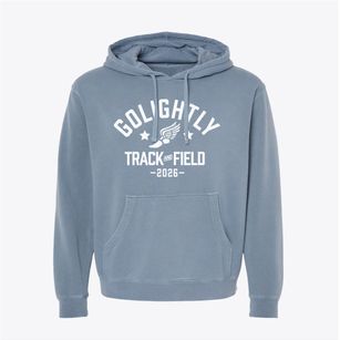 Golightly Education Center Track and Field Pigment-Dyed Hoodie