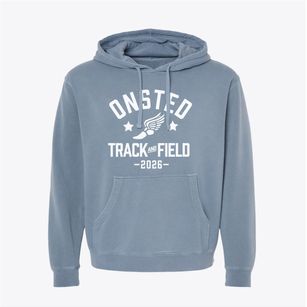 Onsted Primary School Track and Field Pigment-Dyed Hoodie