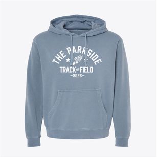 Ps 130 The Parkside School Track and Field Pigment-Dyed Hoodie