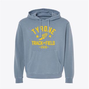 Tyrone Elementary School Track and Field Pigment-Dyed Hoodie