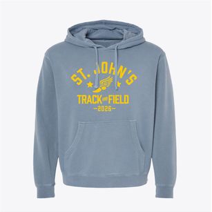 Saint John's Lutheran School Track and Field Pigment-Dyed Hoodie