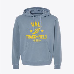 Vail Academy & High School Track and Field Pigment-Dyed Hoodie