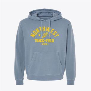 Northwest High School Track and Field Pigment-Dyed Hoodie