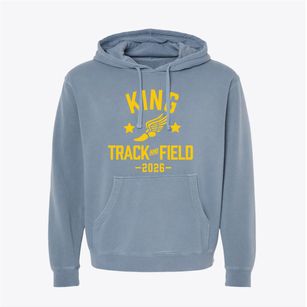 King Academy Track and Field Pigment-Dyed Hoodie