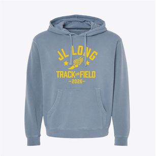 Jl Long Track and Field Pigment-Dyed Hoodie
