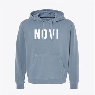 Novi Michigan Classic Block Pigment-Dyed Hoodie
