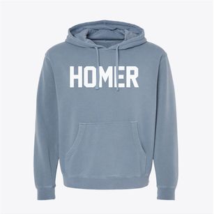 Homer Alaska Classic Block Pigment-Dyed Hoodie
