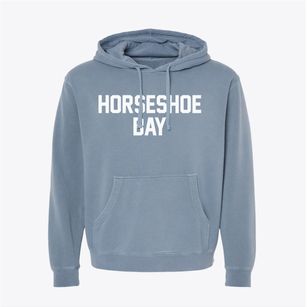 Horseshoe Bay Texas Classic Block Pigment-Dyed Hoodie
