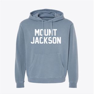 Mount Jackson Virginia Classic Block Pigment-Dyed Hoodie
