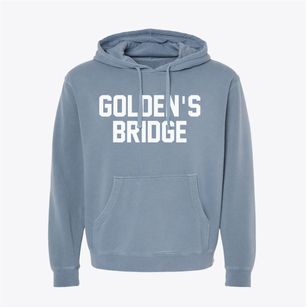 Golden's Bridge New York Classic Block Pigment-Dyed Hoodie