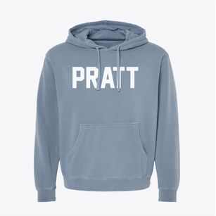 Pratt West Virginia Classic Block Pigment-Dyed Hoodie
