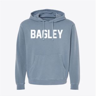 Bagley Wisconsin Classic Block Pigment-Dyed Hoodie