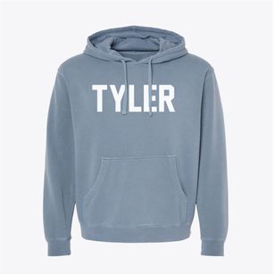 Tyler Texas Classic Block Pigment-Dyed Hoodie